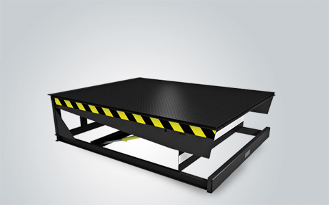 Electrohydraulic dock levelers with hinged lip